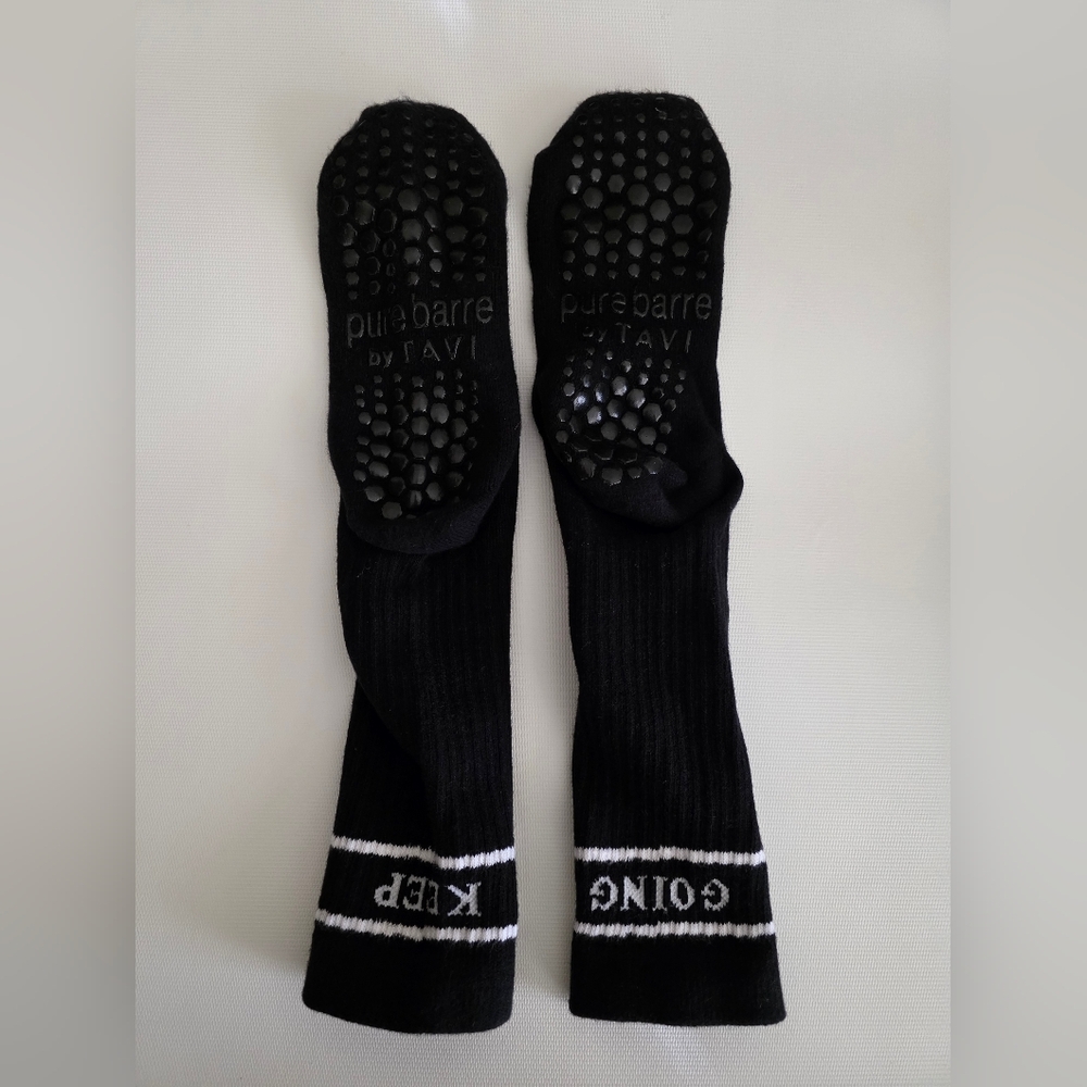 Pure Barre "Keep Going" Sticky Socks - Picture 4 of 5